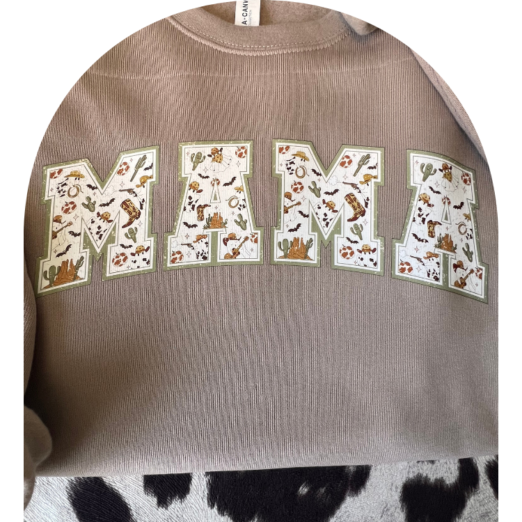 Western Mama Crewneck Sweatshirt