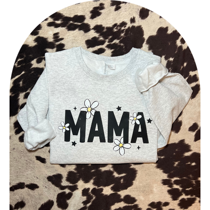 Basic Mama Crewneck Sweatshirt