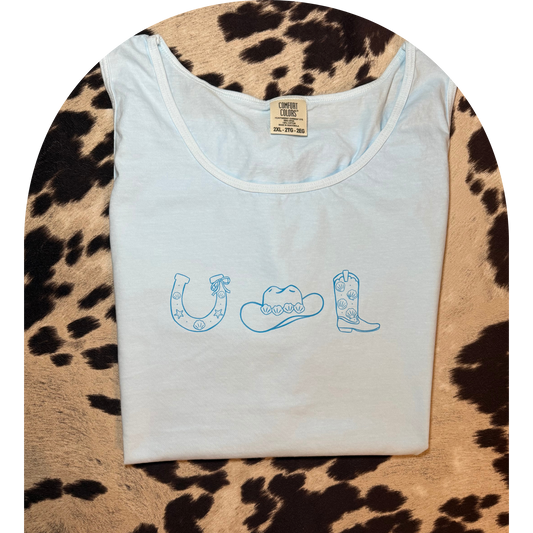 Salty Cowgirl Tank