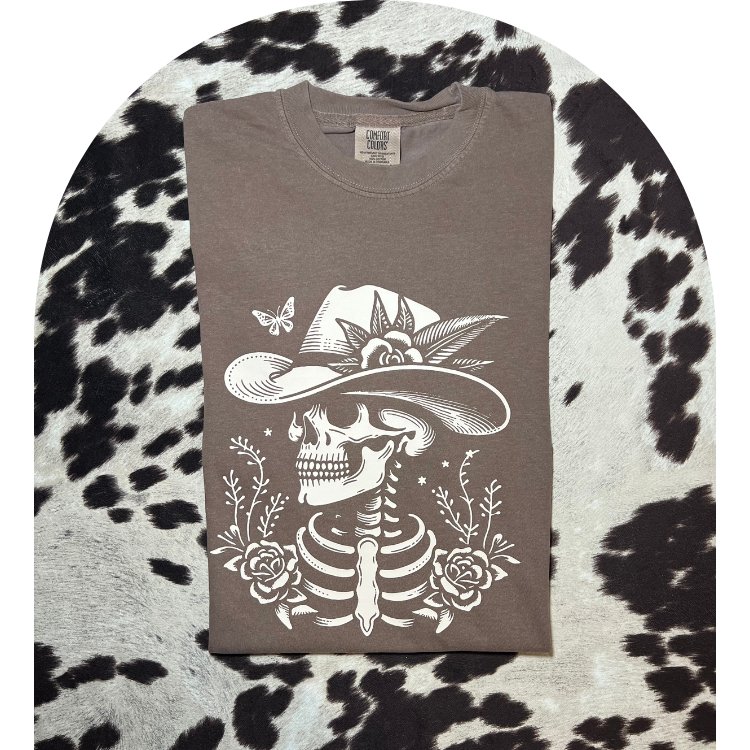 Skellie Cowgirl Tee