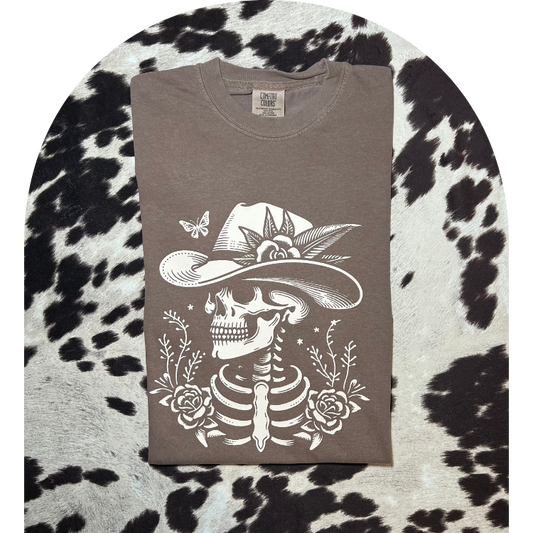 Skellie Cowgirl Tee