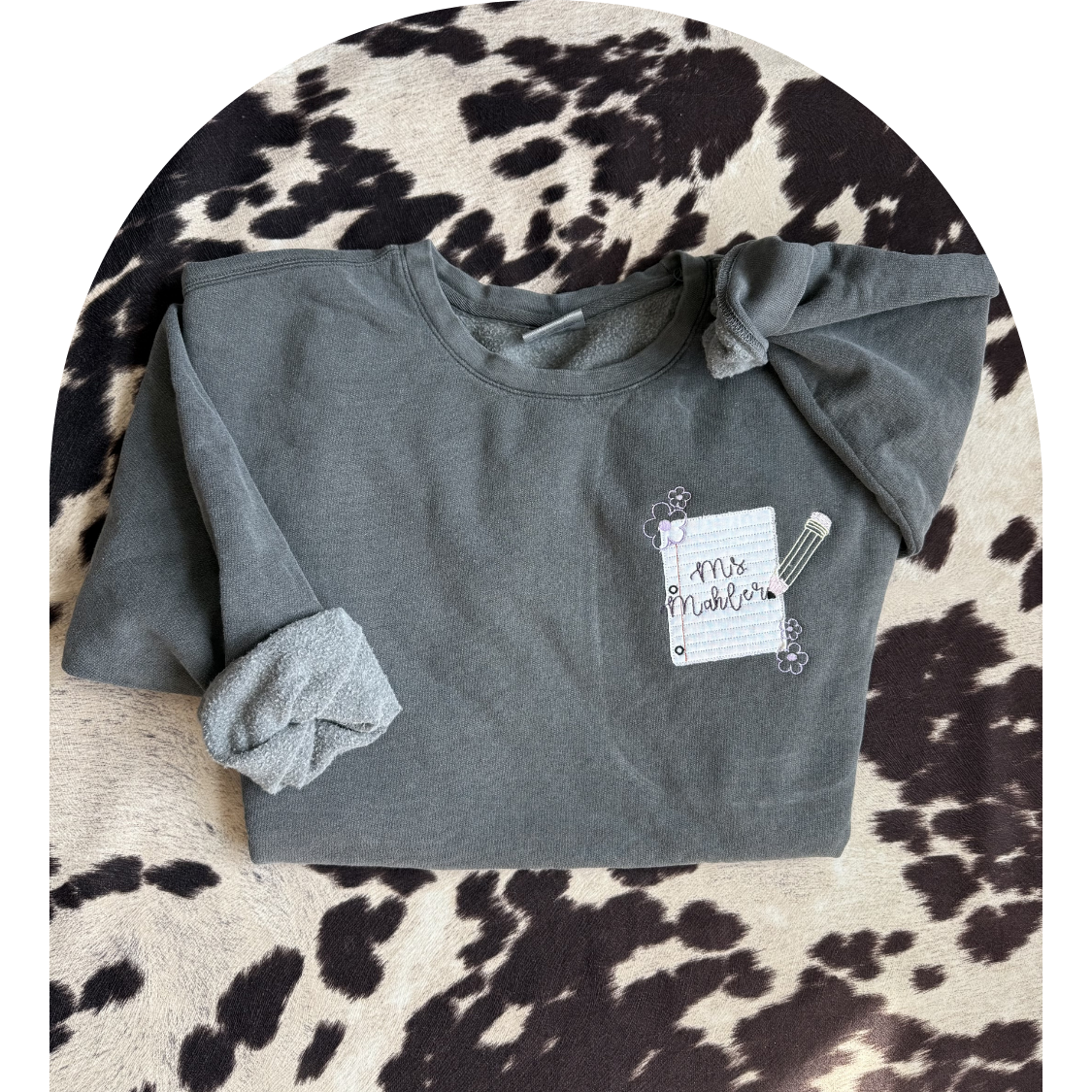 Personalized Teacher Crewneck