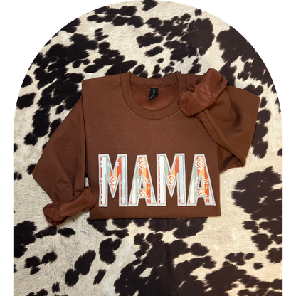 Aztec Mama Crewneck Sweatshirt