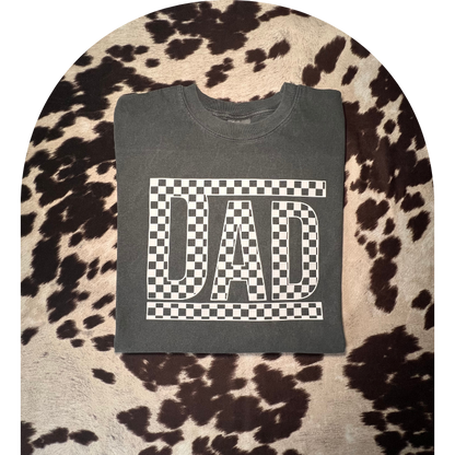 Checkered Dad Tee