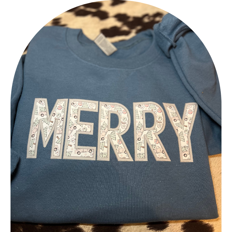 Merry Crewneck Sweatshirt