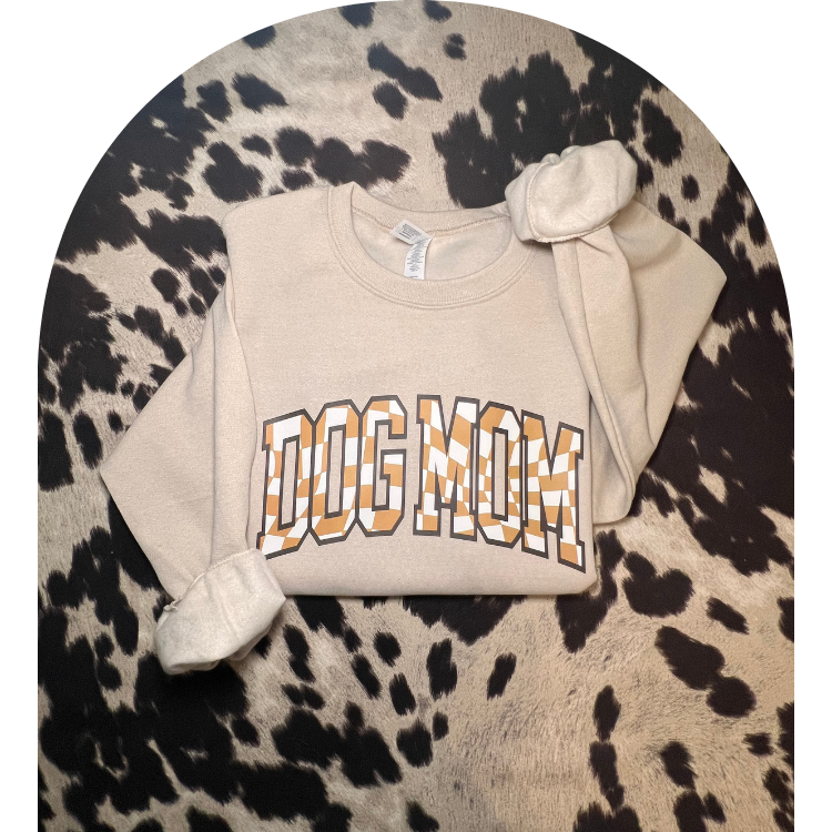 Dog Mom Crewneck Sweatshirt