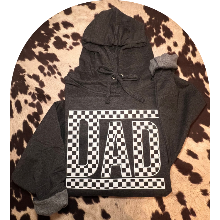 Checkered Dad Hoodie