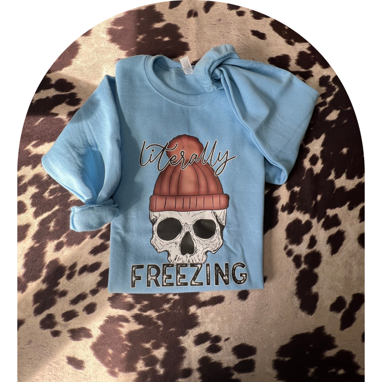 Literally Freezing Crewneck Sweatshirt