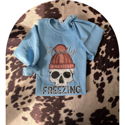 Literally Freezing Crewneck Sweatshirt